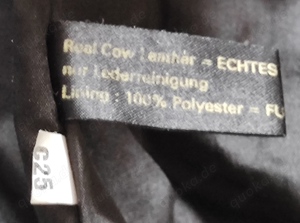  LOUIS-Lederhose - 5-Pocket-Style - unisex Bild 5