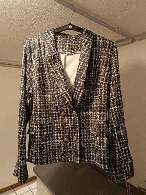  Damen Mendiola-Mode-Blazer Gr. 52 54 kariert