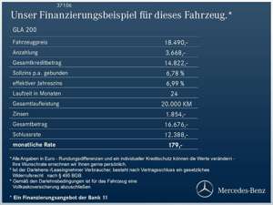Mercedes-Benz GLA 200 GLA 200 Urban NAVI+PANO.-DACH+KLIMA+XENON+R-CD FIS Bild 3