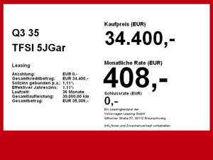 Audi Q3 35 TFSI 5JGar ACC Business Navi+ ACC virtual Bild 4
