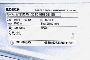  7Kg Trockner Kondenstrockner Bosch (Lieferung möglich)  Bild 9