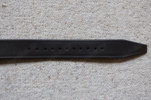 Esquire 2160 35 Ledergürtel mit Lederfutter dunkelbraun 112 cm, 3,4 cm Bild 7