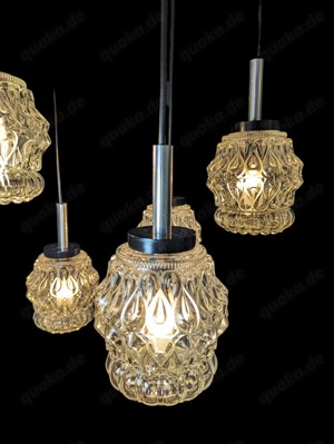 Kaskadenlampe Leuchte 60er 70er   Vintage   Mid Century