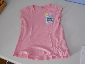 T Shirt Mädchen 140 rosa. Bild 1