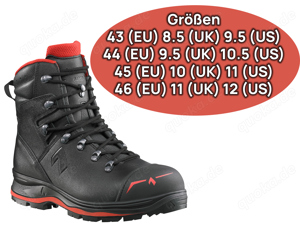 AKTION! HAIX Trekker Pro 2.0 Gr. 43 44 45 46 (EU) schwarz-rot Bild 1