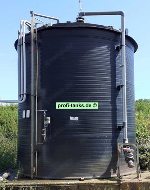 P409 gebrauchter 25.000 Liter PEHD-Tank Kunststofftank doppelwandig AHL-Tank ASL-Tank Chemietank