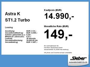 Opel Astra K ST1.2 Turbo Elegance *LM*PDC*LED* Bild 2