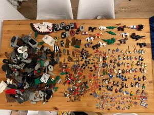  LEGO Ritter, Piraten und Western Konvolut