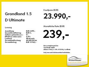 Opel Grandland 1.5 D Ultimate FLA 360 ParkAss. SpurW Bild 4