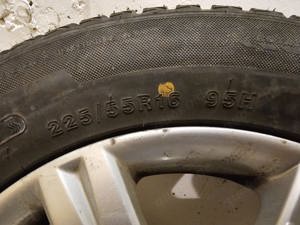 4 mal Alufelgen mit Ganzjahres Reifen 225 60R16 Tausch möglich Bild 8