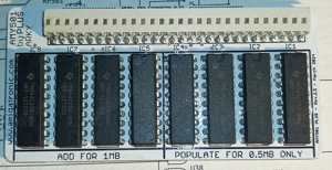 Commodore Amiga 500 Plus A500 1MB RAM Expansion Kit Bild 2