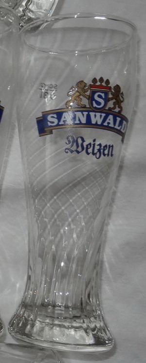 HF Sahm Weizenbierglas Achensee 0,3 Sanwald Weizen kaum benutzt sehr gut erhalten Glas Trinkglas Bie Bild 1