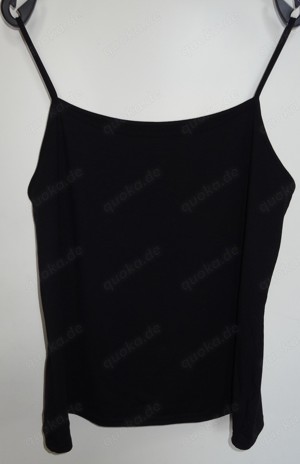 K Weekenders JOY Top Gr. XL schwarz 48Viscose 44 Polyester 8Elasthan getragen gut erhalten Kleidung  Bild 2