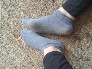 Socken und Schuhe ( getragen) Bild 2