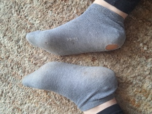 Socken und Schuhe ( getragen) Bild 3