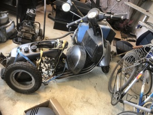 LML Motorroller Roller Vespa 150ccm guter Zustand defekt Bastler Bild 8