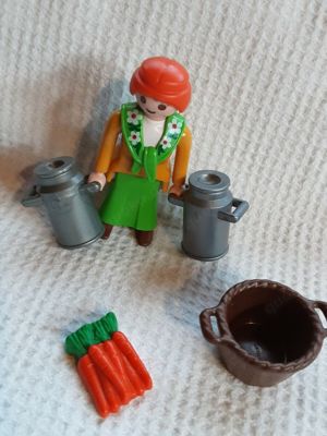 Bäuerin Marktfrau * Playmobil * Bauernhof * RAR, selten Bild 2