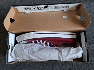 NEU! Converse Basic Chucks - All Star OX - Maroon Gr.46