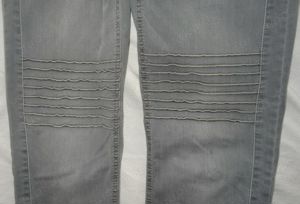 KHA Betty Barcley Jeans Hose Gr.36 grau Baumwolle Elasthan Strechhose gut erhalten Kleidung Damen Bild 4