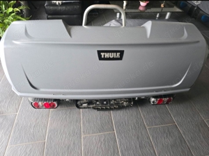 Vermietung Thule BackUp 900 Heckbox mit Thule Euro Classic Pro 902Träger für die AHK + Beleuchtung  Bild 1