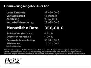 Audi A5 Sportback 45 TFSI quattro sport S line Navi Bild 2