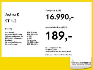 Opel Astra K ST 1.2 Turbo Elegance *LED*AHK*Navi*WPK* Bild 4