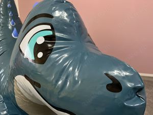  Inflatable Skipper Ride On Toy - aufblasbar - Schwimmtier -m Bild 8