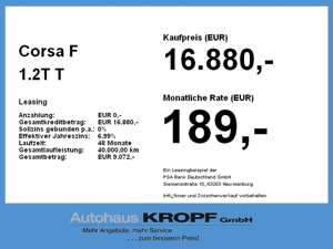 Opel Corsa F 1.2T LED,Winterpaket,Parkpilot,DAB,Kamer Bild 4