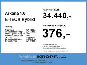 Renault Arkana 1.6 E-TECH Hybrid 145 E-Tech Engineered Bild 3