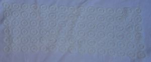 TW Tischdecke Spitzendecke Läufer creme Baumwollemischung 80x30 einwandfrei erhalten Dekoration  Bild 2