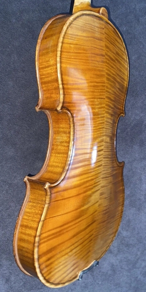 Sehr Schöne Alte Meister Violine Geige mit Inschrift Leone Sanavia 1969 Venezia Bild 6