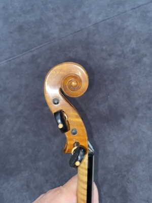 Sehr Schöne Alte Meister Violine Geige mit Inschrift Leone Sanavia 1969 Venezia Bild 5
