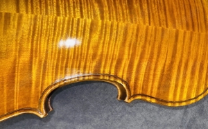 Sehr Schöne Alte Meister Violine Geige mit Inschrift Leone Sanavia 1969 Venezia Bild 9