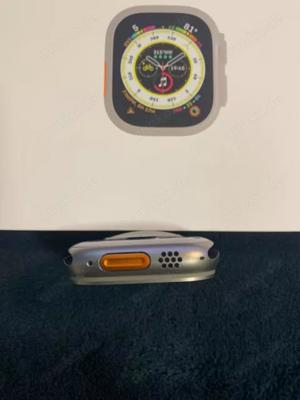 Apple Watch Ultra 49mm Titangehäuse mit Trail Loop + Edelstahl Armband, M L Bild 2