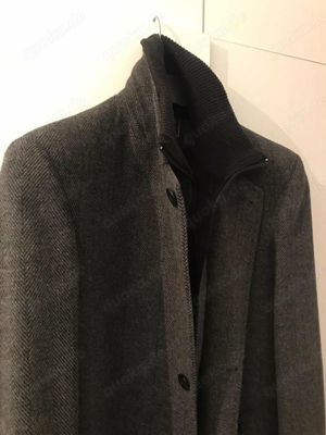 Herren Winter Mantel Jacke Größe M 46 - 48 aus Kaschmir Bild 2