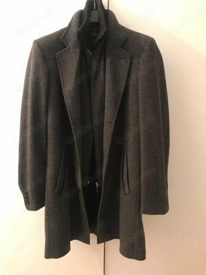 Herren Winter Mantel Jacke Größe M 46 - 48 aus Kaschmir Bild 1