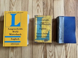  Taschenwörterbuch Englisch-Deutsch; Deutsch-Englisch Bild 2