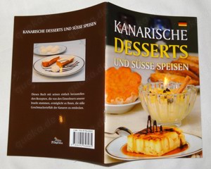 B Kanarische Desserts und Süsse Speisen Turquesa Kleines Kochbuch f Nachtisch einwandfrei erhalten w