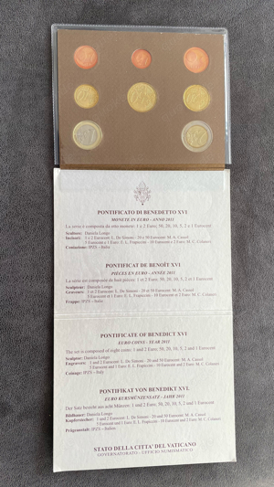 Original Vatikan Euromünzen absolut neu! Bild 3
