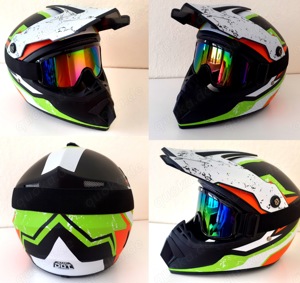 Motorcross,- Downhill Helm