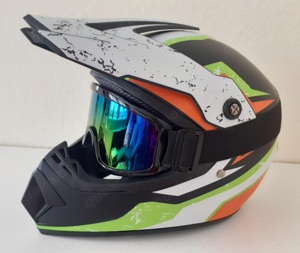 Motorcross,-Downhill Helm