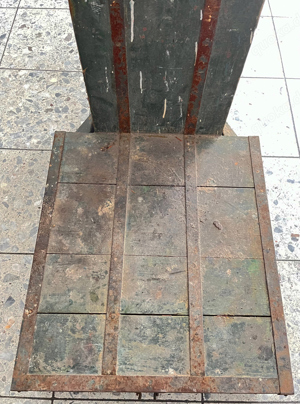 Antike Getreide und Sack-Waage  Bild 4