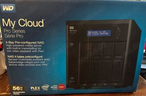  Western Digital My Cloud PR4100 56 TB NAS Kompakt Schwarz - WDBNFA0560KBK-EESN Bild 3