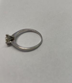  Platin Ring mit Stein 0,50ct Platin Ring PT950 D 0,50ct Damenring Bild 6