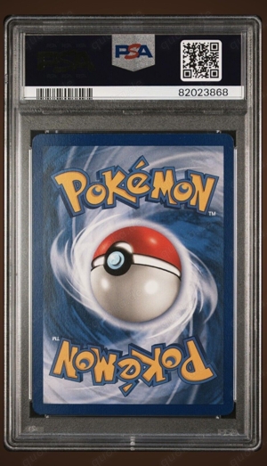 1999 Pokémon Deutsche 1. Auflage Glurak (Charizard) Holo 4 PSA 7