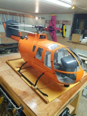 EC-135 RC RettungsHubschrauber, Super Scale, Roban, HSM 800 Mechanik