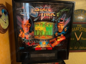 Flipper Pinball Star Trek Next Generation. Sammlerstück, voll funktionsfähig