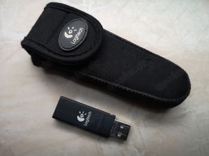 USB Funkadapter und Tasche für Logitech C-UR37 Wireless Präsenter