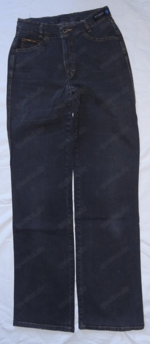 KHJ Rosner Hose Gr. 36 Jeans dunkelgrau 98%Baumwolle 2%Elasthan wenig getragen Damen Kleidung Bild 1