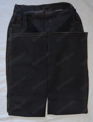 KHJ Rosner Hose Gr. 36 Jeans dunkelgrau 98%Baumwolle 2%Elasthan wenig getragen Damen Kleidung Bild 4